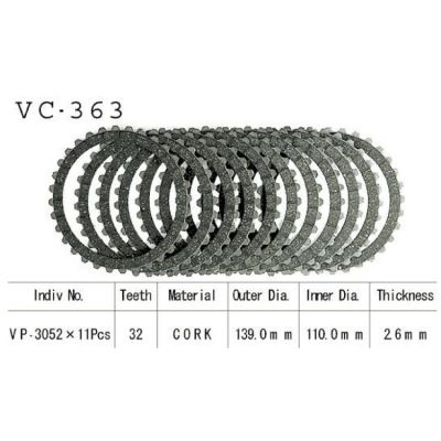 Sada spojkových lamel Gsx-R 1100